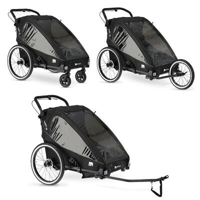 Deryan Luxe Bicycle Trailer - rimorchio per bici - 1 persona