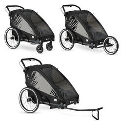 Deryan Luxe Bicycle Trailer - remorque à vélo et landau - 1 personne