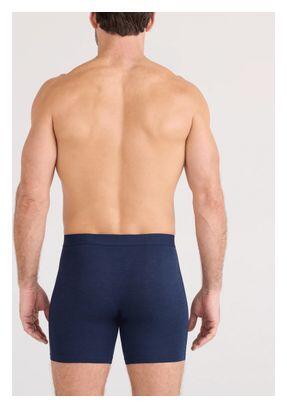 Boxer Saxx Vibe Xtra Soft Comfort Dark Navy Heather 3/5
