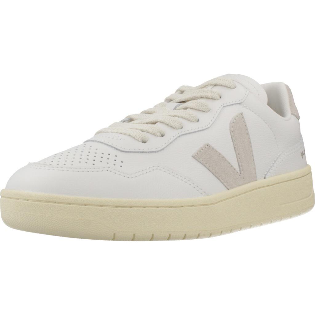 Veja V-90 Leather Women's White Trainers