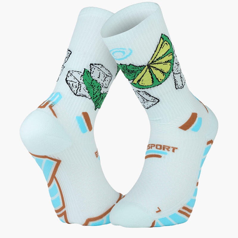 Bv Sport - Chaussettes Trail Ultra Nutrisocks Moscow Mule - Chaussettes - Bleu|marron - 36/38 - Decathlon