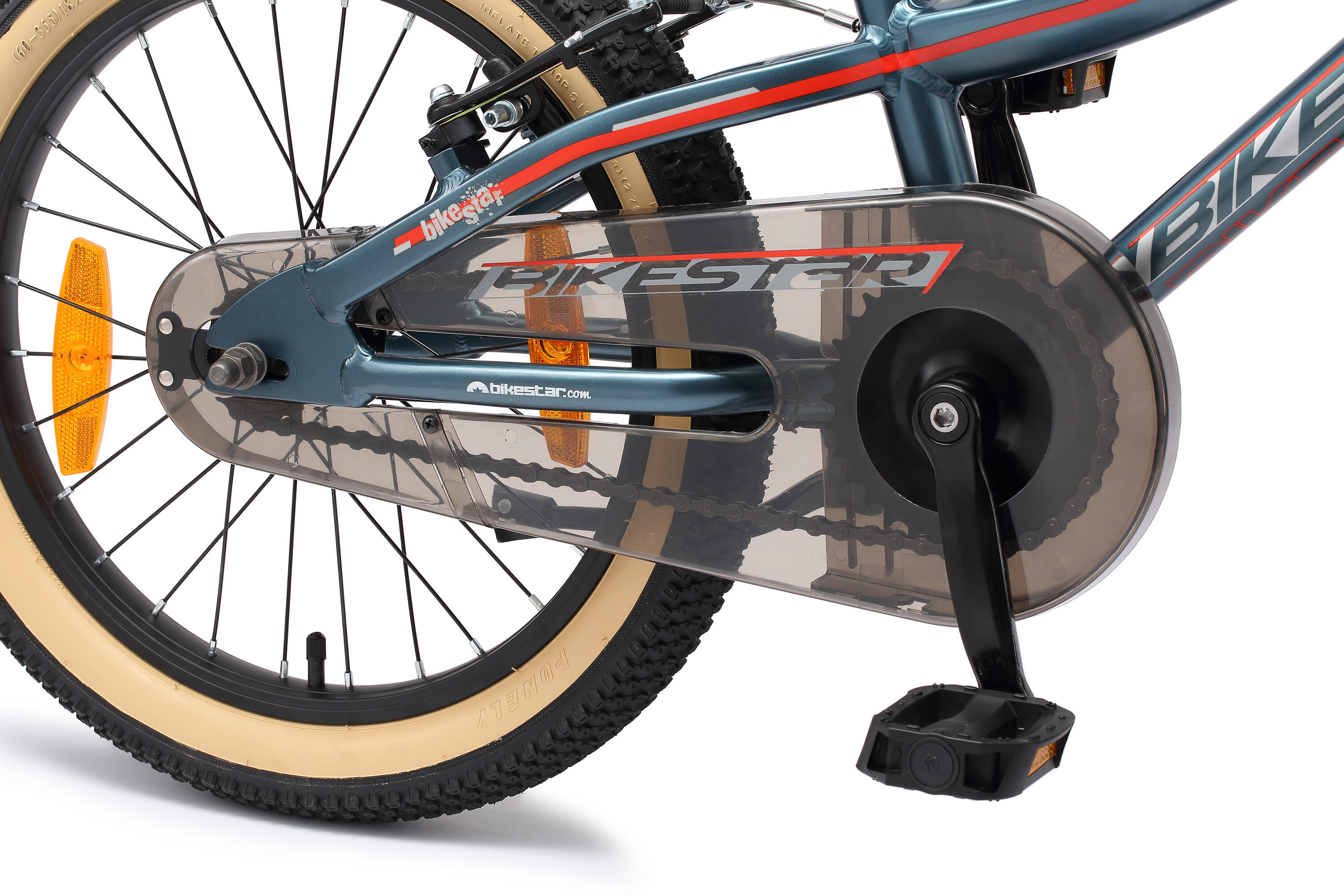 Kinderfiets 18 inch vanaf 5 - 7 jaar, Mountain 5/7