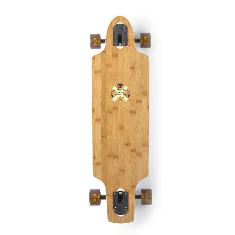 Longboard Arbor Zeppelin Bamboo 'Zoe Keller' 32" Blanche 2/6
