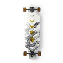 Longboard Arbor Zeppelin Bamboo 'Zoe Keller' 32" Blanche