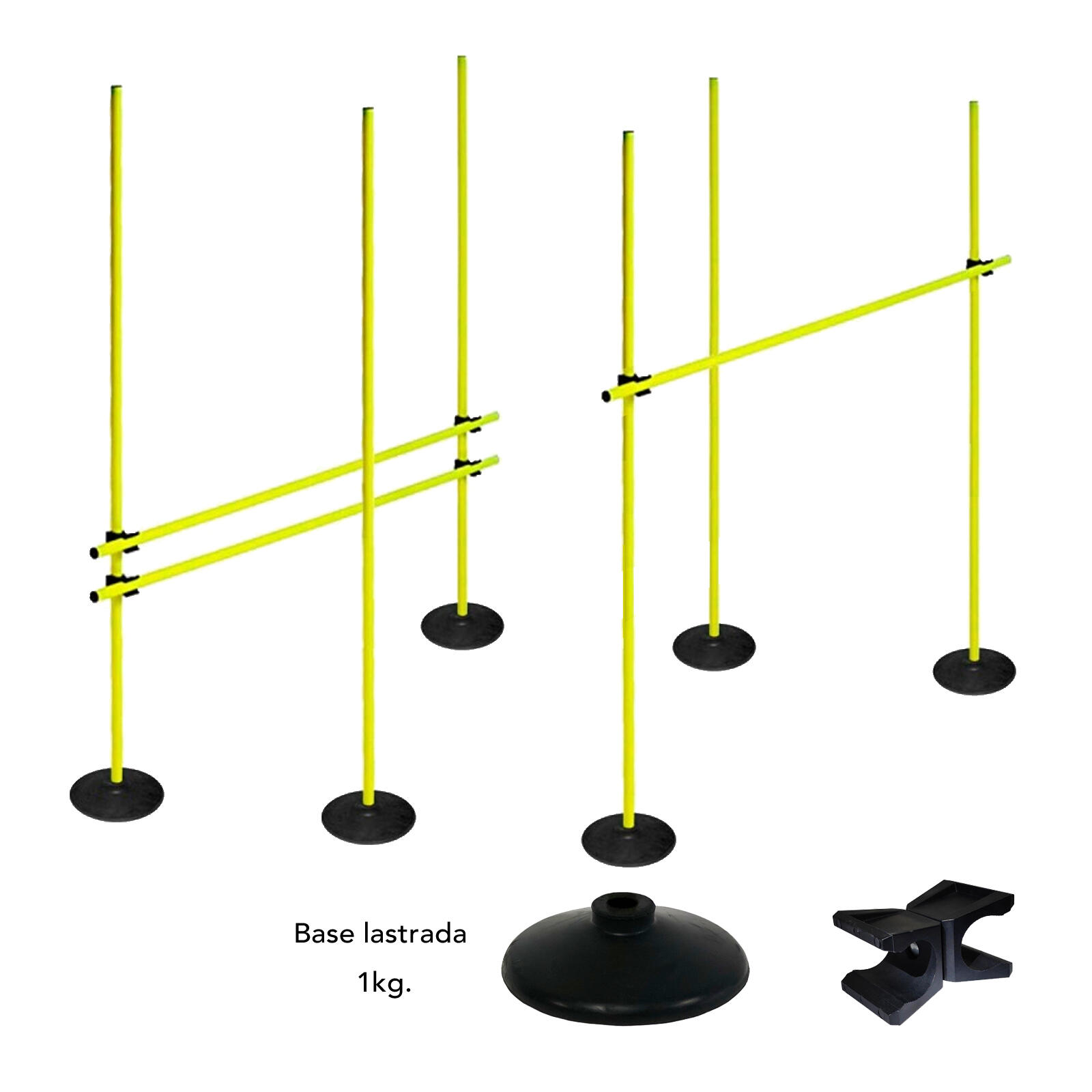 Set de Entrenamiento de Agilidad y Velocidad (9picas, 6bases 1kg, 6clips) 2/6