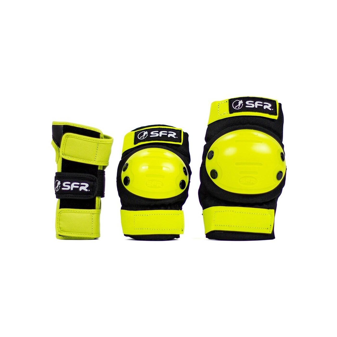 Protection Set Sfr Youth Ramp Black/Lime 2024 1/7