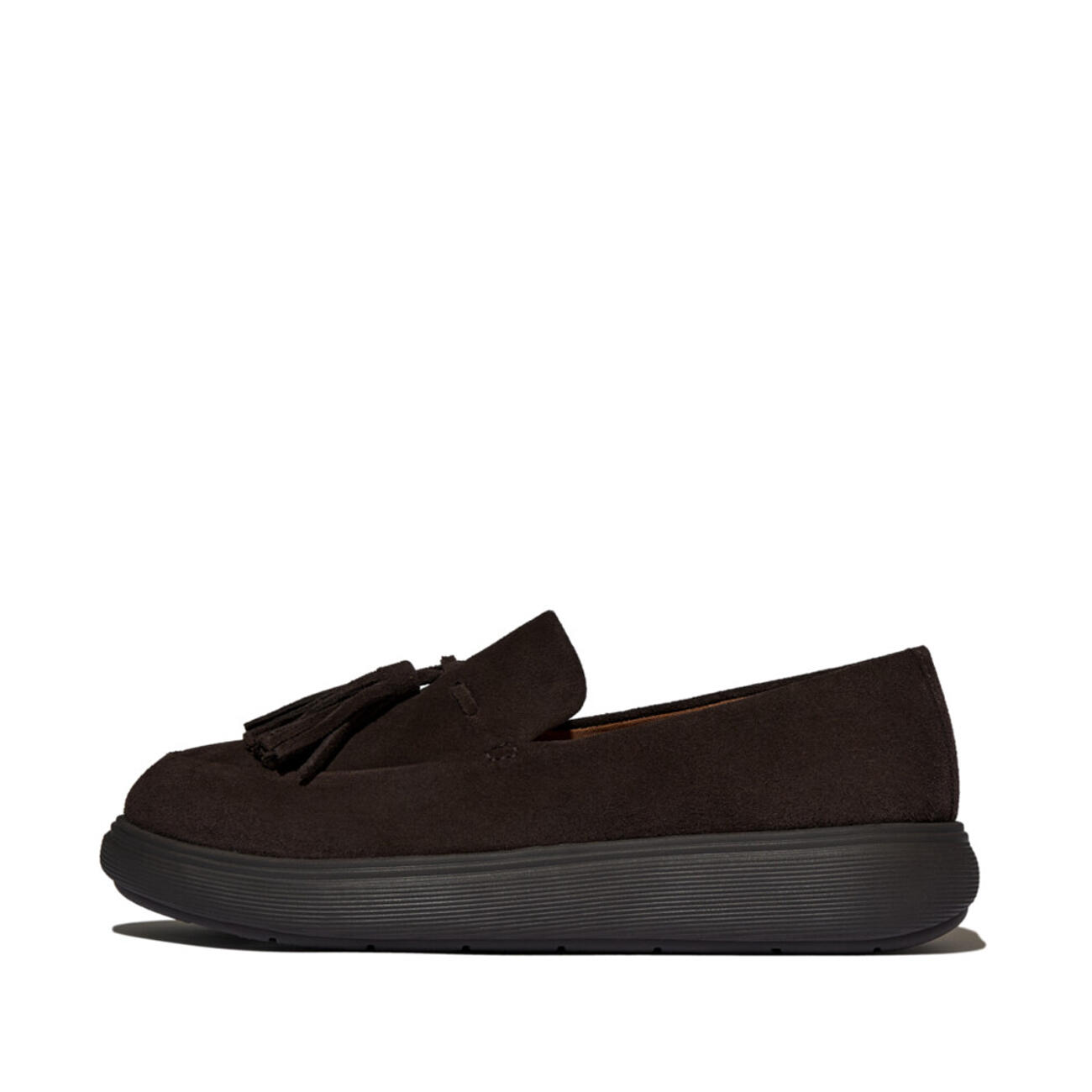 FITFLOP FitFlop IQ-Comff Tassel Suede Loafers  CHOCOLADEBRUIN 42 3/7
