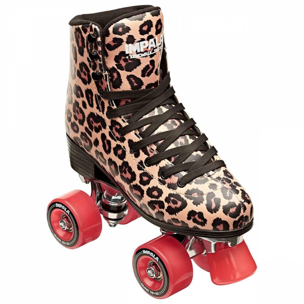 Impala Skate - Roller Quad Leopard - Patins À Roulettes - Marron - 38 - Decathlon