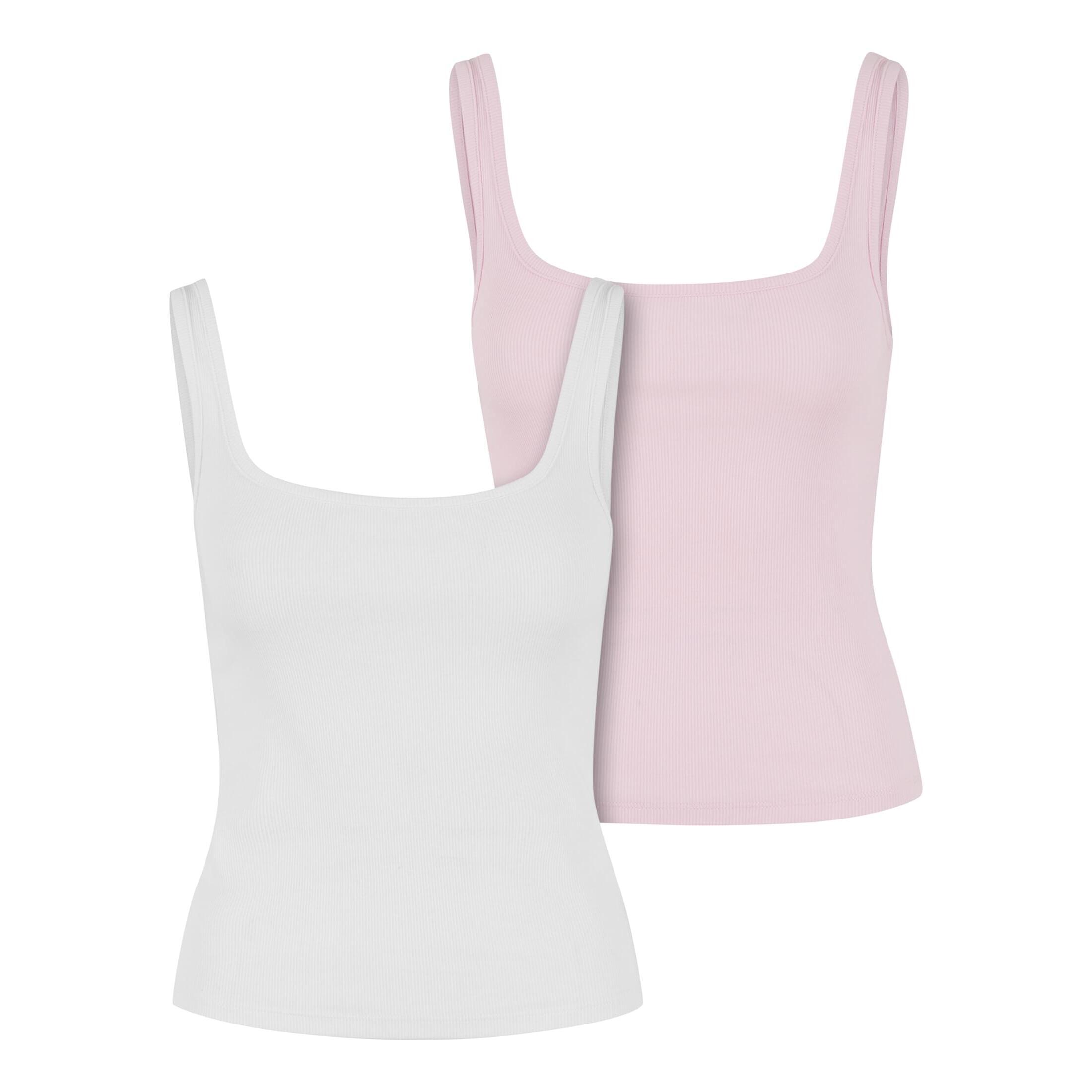URBAN CLASSICS Women's wide neck tank top Urban Classics (x2)