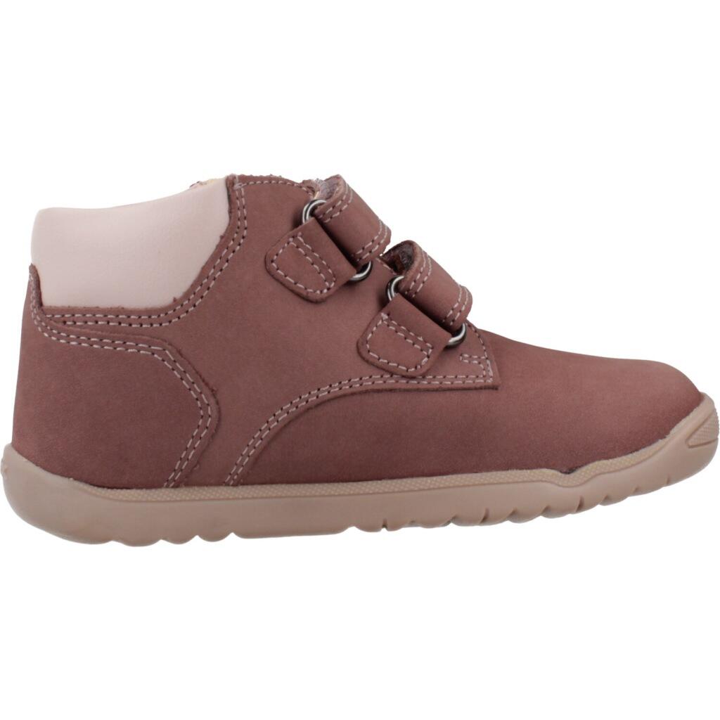 Baskets Geox Modèle B Macchia Girl Couleur Rose 4/5