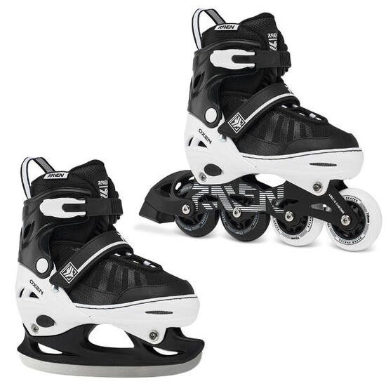 Patines Ajustables 2en1 Oxen Hockey
