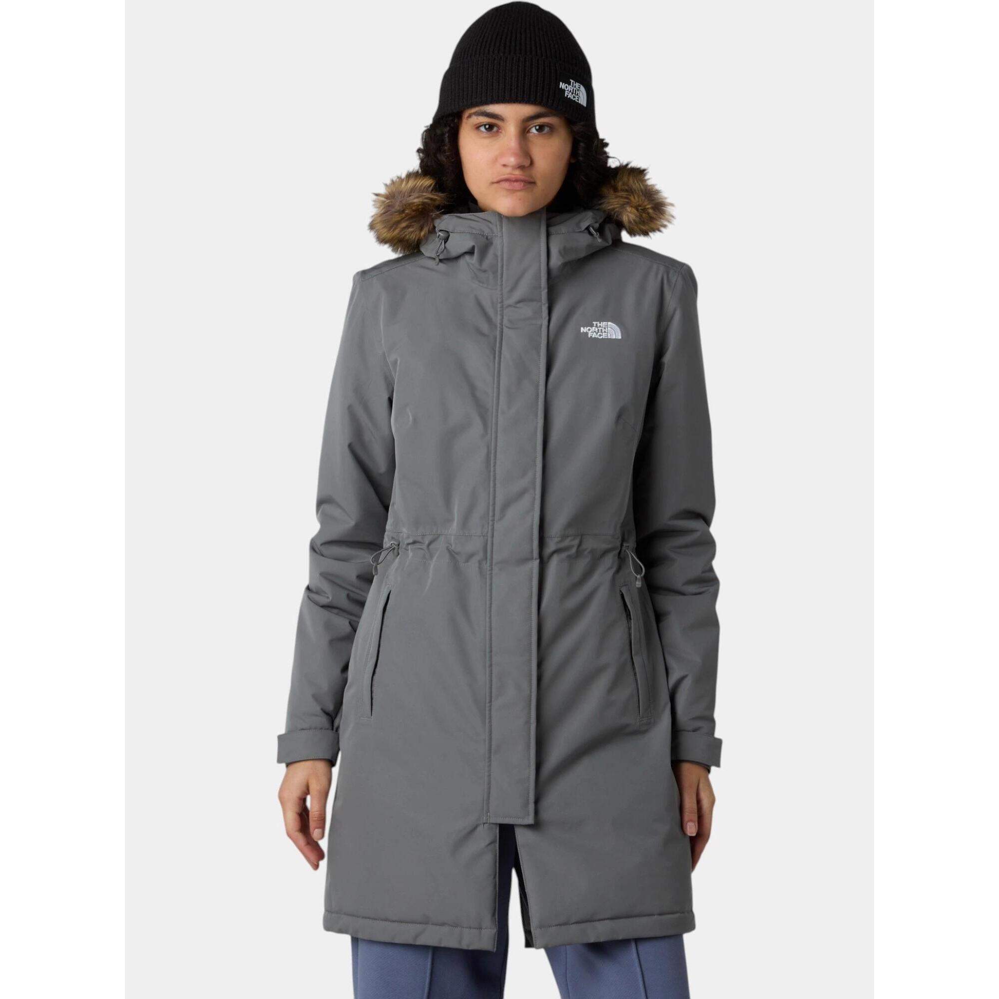 The North Face - Manteau D'Hiver Femmes W Zaneck - Doudoune Synthétique - Gris - Decathlon