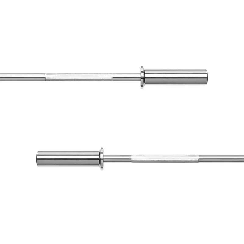 Gryf olimpijski prosty sztanga olimpijska zaciski 120cm 6kg 50mm Rebel 3/5