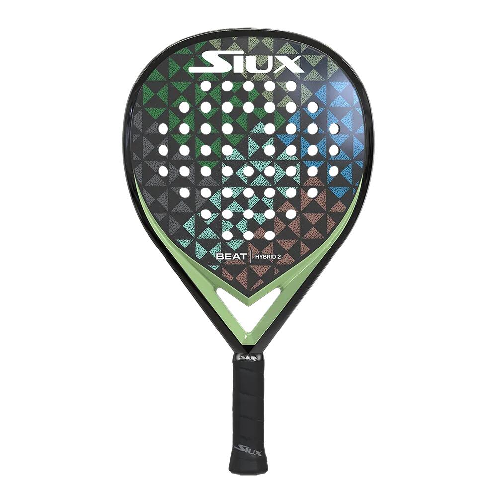 Siux - Siux - Raquette De Padel Beat Hybrid 2 Pour Débutants Forme Hybride - Raquette De Padel - Bleu|vert - Taille Unique - Decathlon