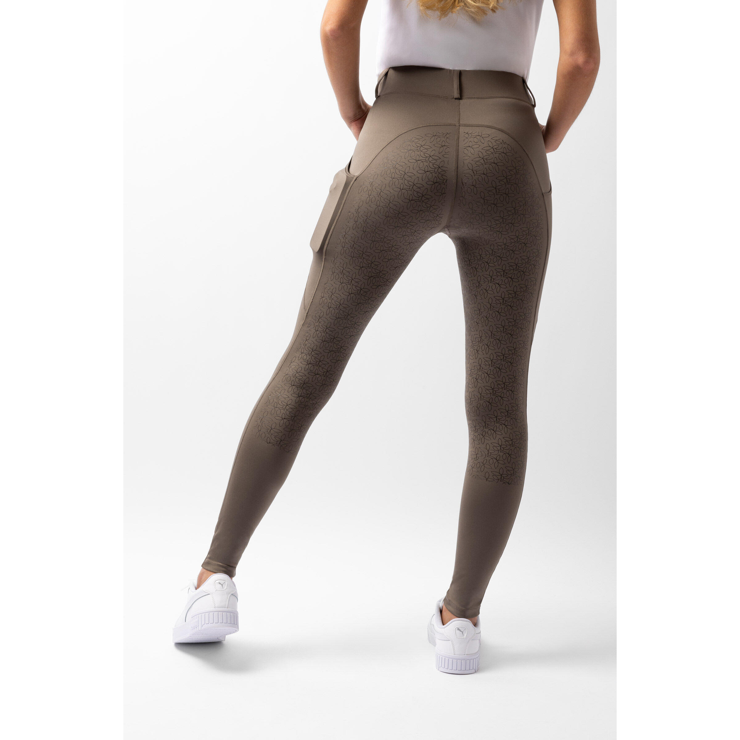 Women's riding leggings Horze Dea 4/7