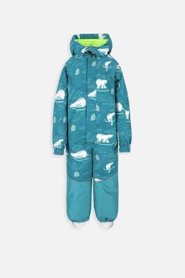 Jungen Schneeanzug Skianzug warm ZL3 türkis