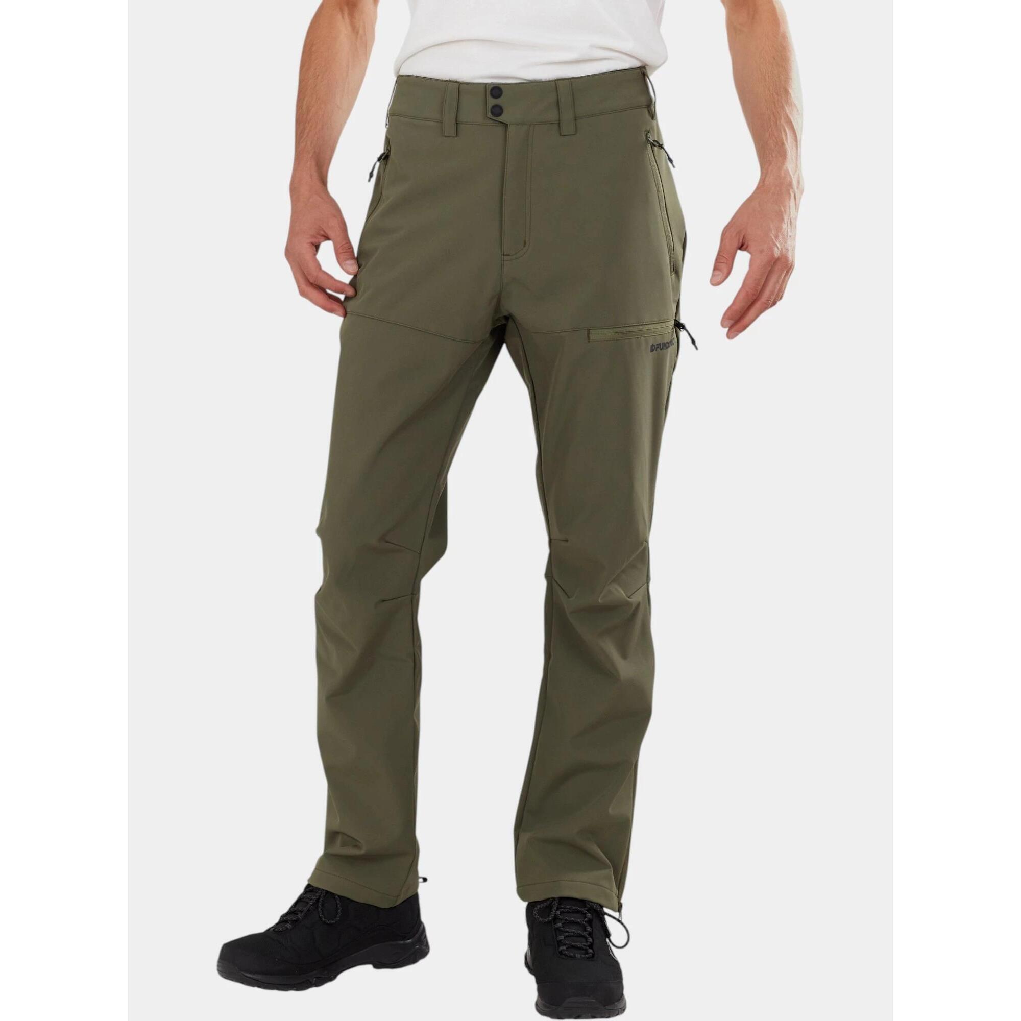 Fundango - Pantalon Softshell Homme Akira Ii - Pantalons - Vert - Decathlon