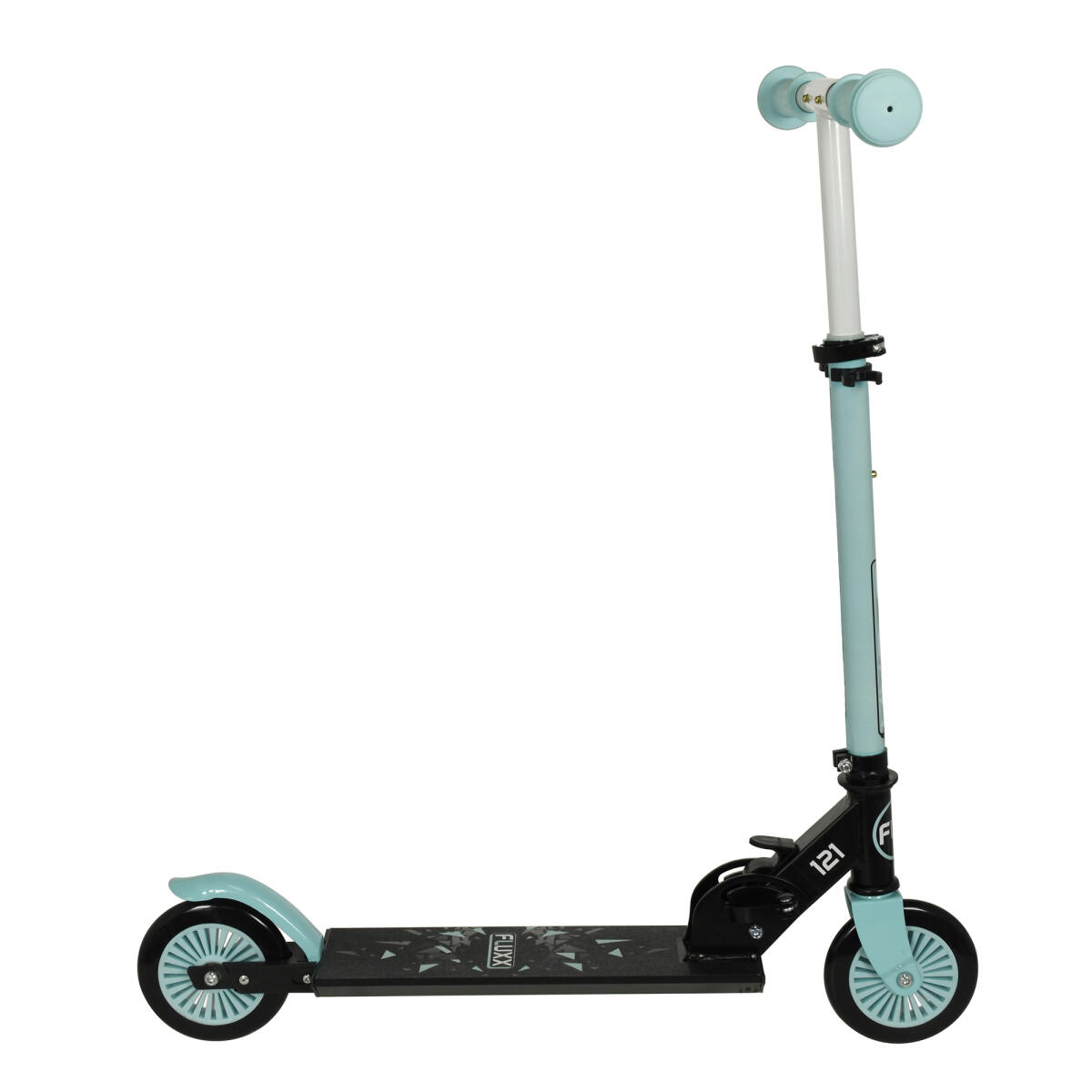 Trottinette 2 roues FLEXXY 121 mm pour les enfants dès 4 ans - Vert Menthe 3/5
