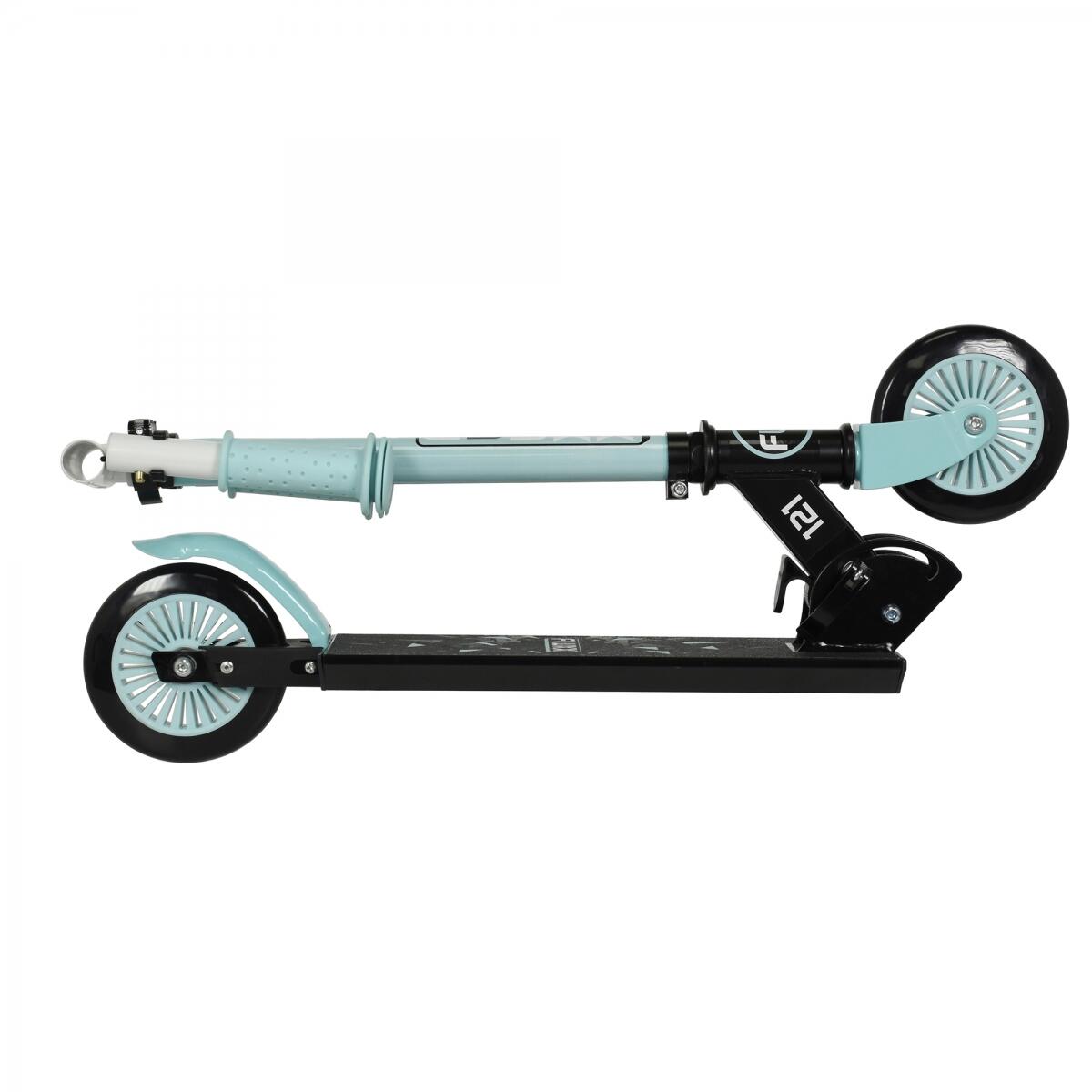 Trottinette 2 roues FLEXXY 121 mm pour les enfants dès 4 ans - Vert Menthe 2/5