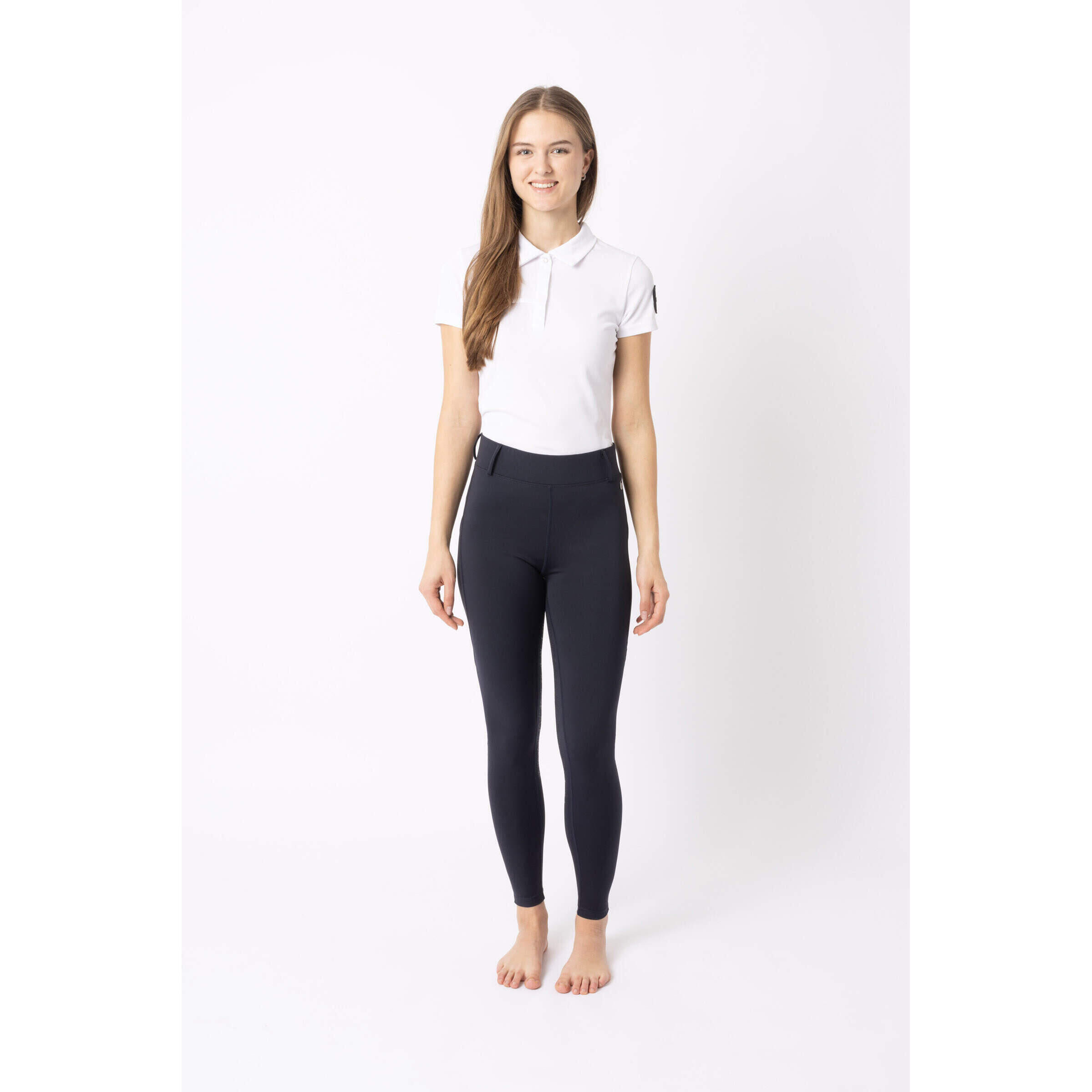 Horze - Collant Femme Horze Grip Dea - Legging - Bleu - Decathlon