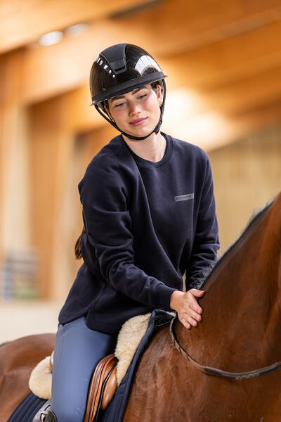 Sweat-shirt d'équitation en laine de Mérinos 2/5