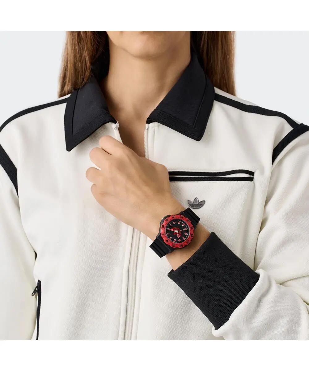 Adidas Originals Analoog  Horloge Zwart/Zwart AOSY25514 5/6