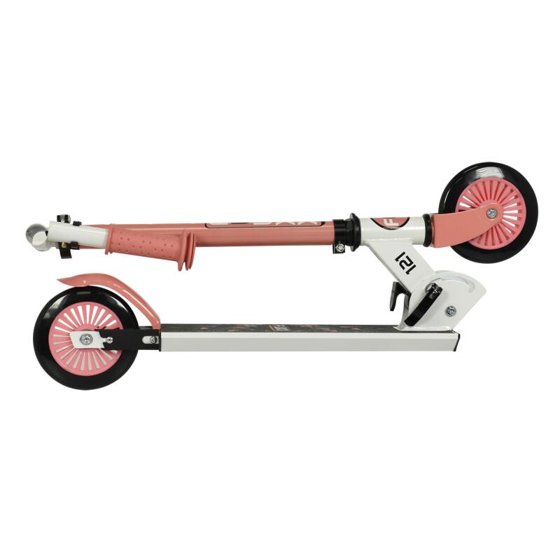 Trottinette 2 roues FLEXXY 121 mm pour les enfants dès 4 ans - Rose 2/4