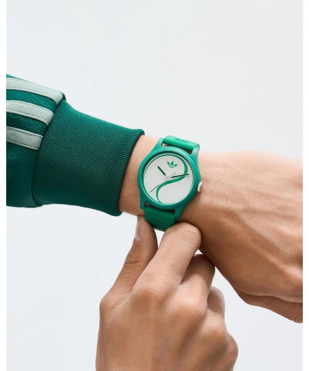 Adidas Originals Analog Uhr Grün/weiß AOSY25519 4/6