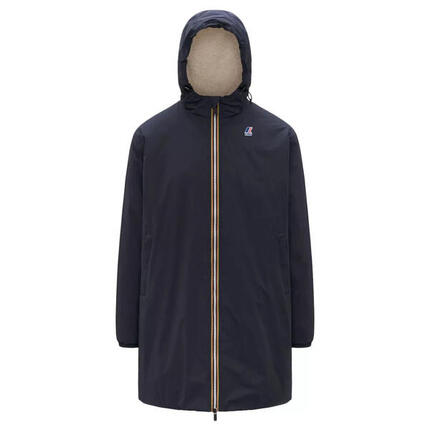 Parka Longue à Capuche Double Sherpa K-Way LE VRAI 4.0 EIFFEL EAST ORSETTO
