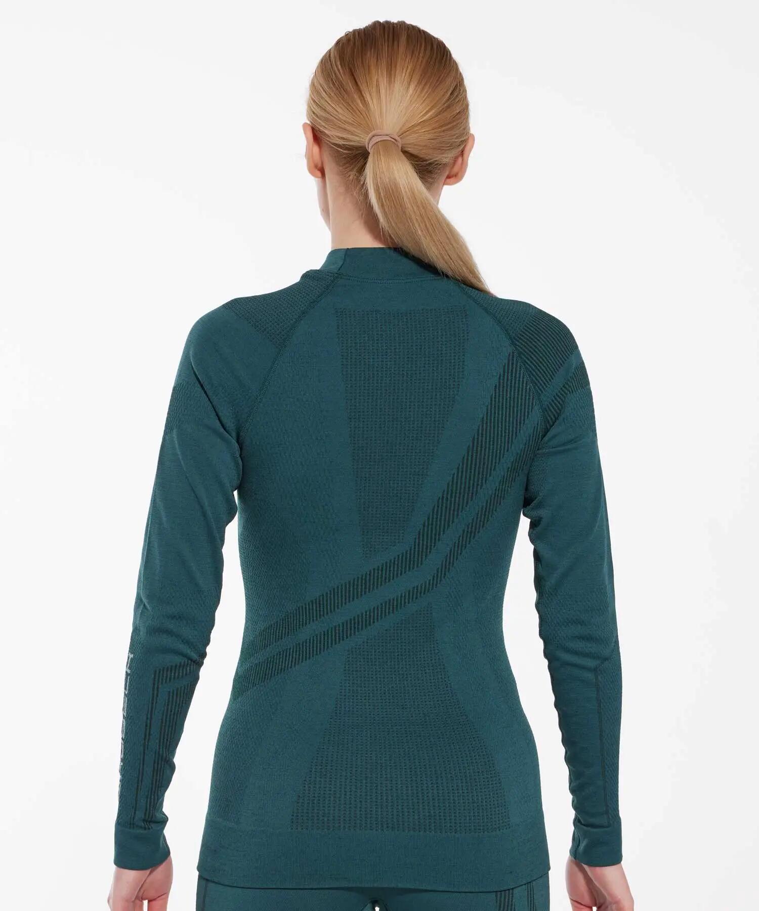 Bluza damska z wełną merino Brubeck THERMO WOOL by Pustelnik 2/5