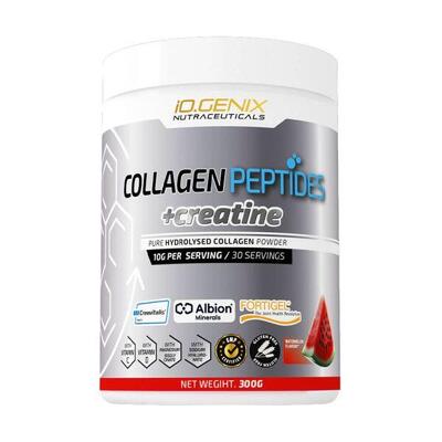 Collageenpeptiden + creatine - 300 g [io.genix] watermeloen io.genix