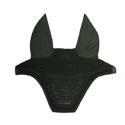 Fliegenhaube Wellington velvet mini pearls schwarz