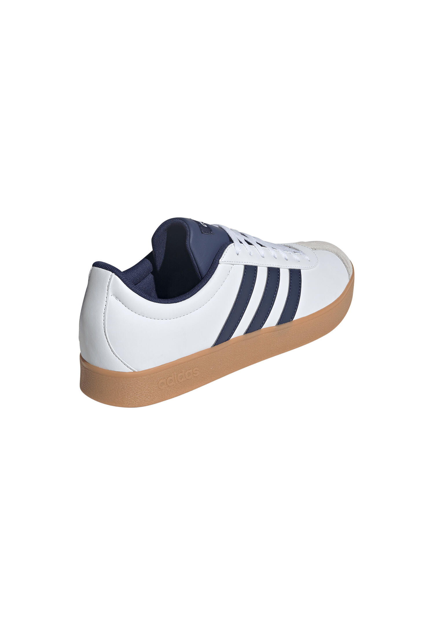 adidas Herren VL COURT Base Sneaker Schuhe Leder JQ3037 Weiß 2/7