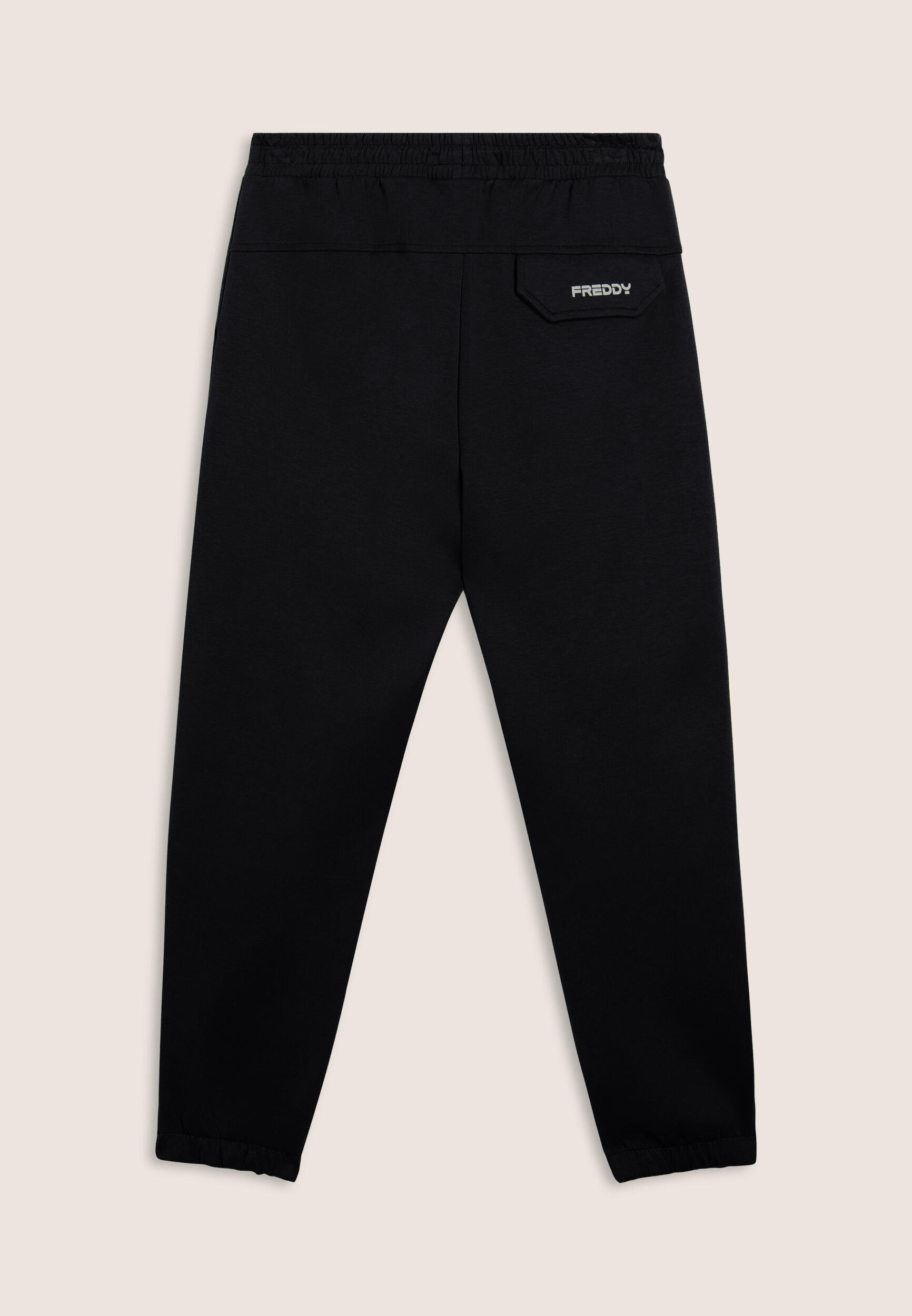 Pantalon de coupe ajustée en tissu interlock avec imprimé UT et coutures 2/3