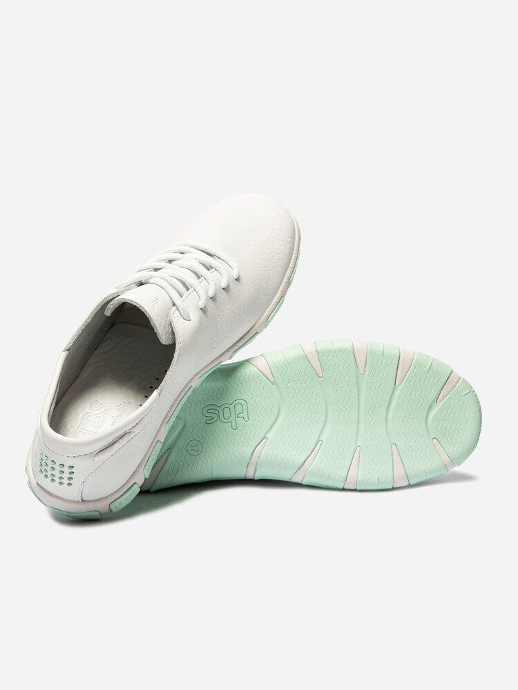 Baskets Femme - JAZARU Extra Blanc + Opale 4/4