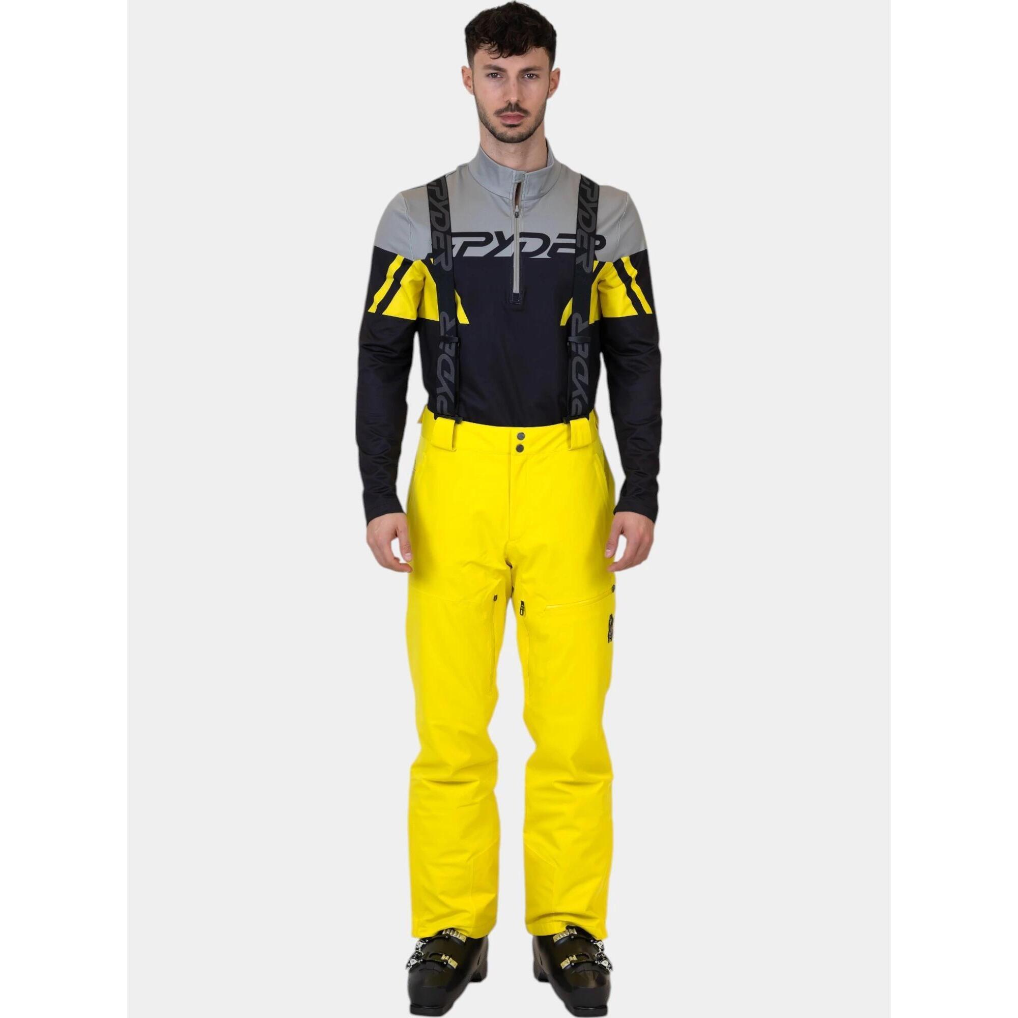 Spyder - Pantalon De Ski Homme Dare - Pantalon De Ski - Jaune - Decathlon