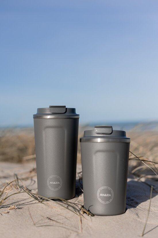 AYA&IDA CUP2GO 500 ml Garrafa Térmica – Dark Grey 7/7