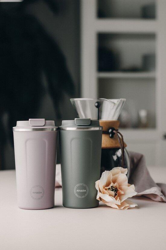 AYA&IDA CUP2GO 500 ml Garrafa Térmica – Dark Grey 6/7