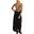 Fusta maxi Alofa Maxi Skirt - negru femei