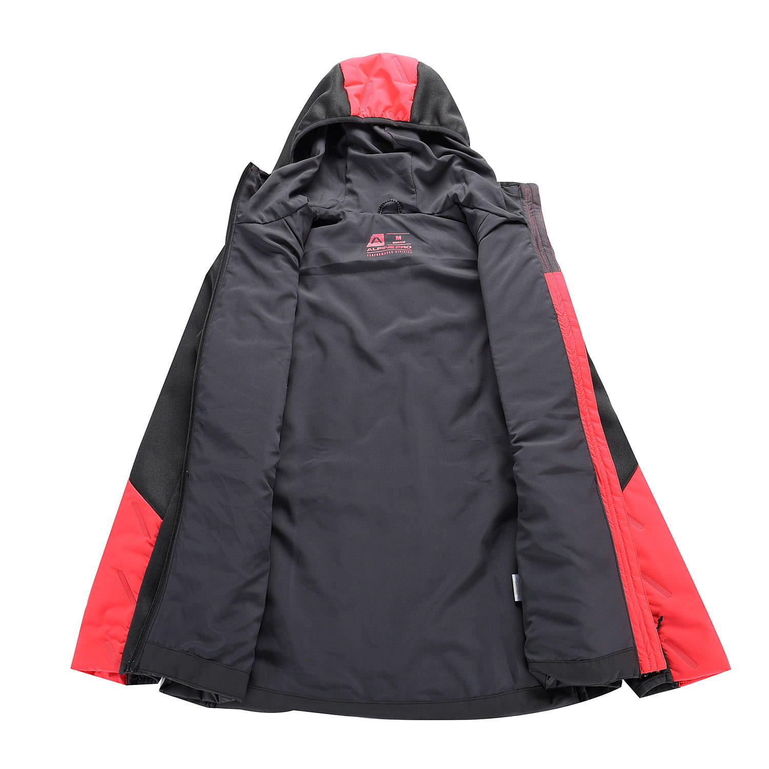 Damska bluza trekkingowa hybrydowa Alpine Pro Gomara 3/6