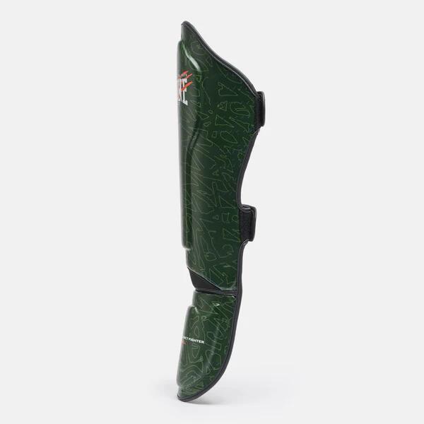 LEONE protège-tibias PRIMAL INSTINCT vert S 3/8