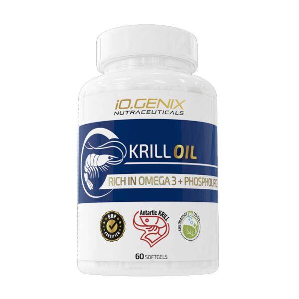 IO.GENIX Krill oil - 60 softgels de IO.Genix