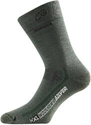 Chaussettes LASTING en laine mérinos WXL noires