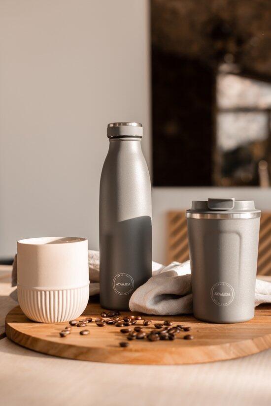 Aya & Ida Drinkfles 500ml Dark Grey 4/6