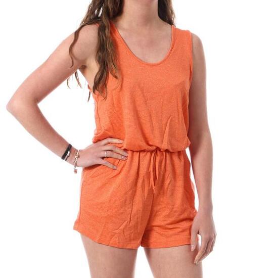 Combishort Orange/Doré Femme Deeluxe Jalia