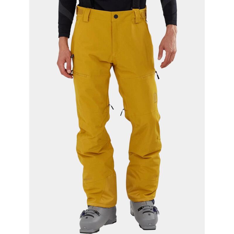 Pantaloni de schi Teak Pants - galben barbati