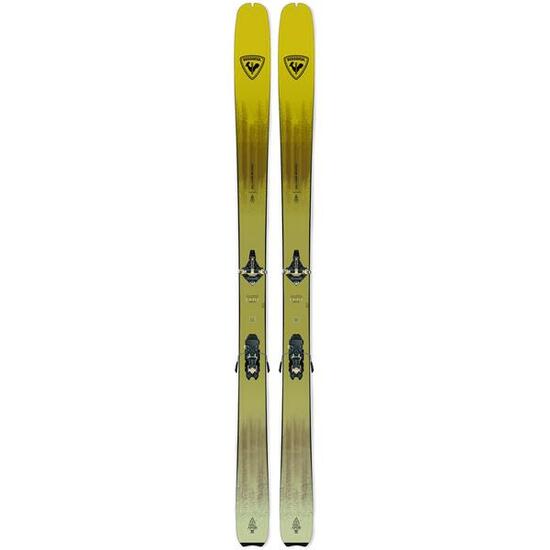 Pacchetto sci rossignol Escaper 88 nano + attacchi cresta 12 Yellow Man