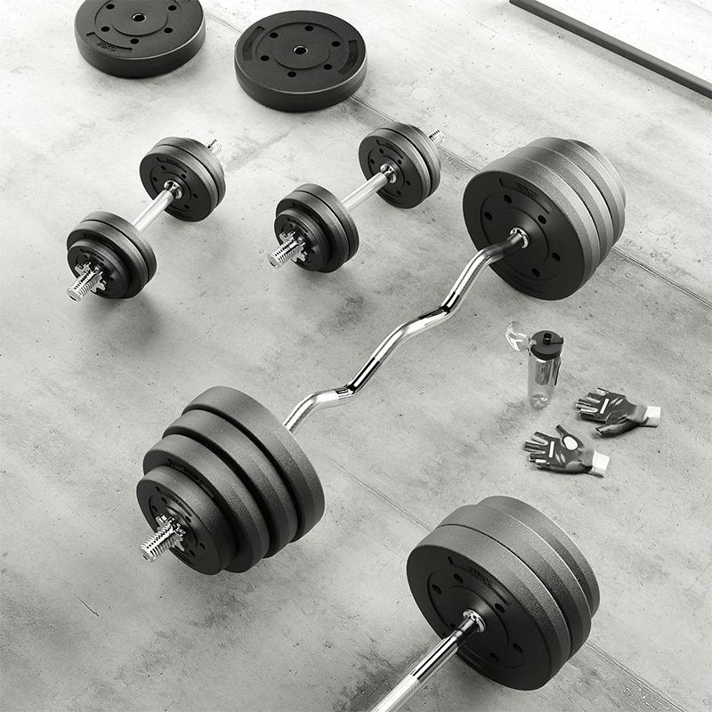 Bara  REBEL ACTIVE BARBELL RBA-2210, 120cm, 5.3kg