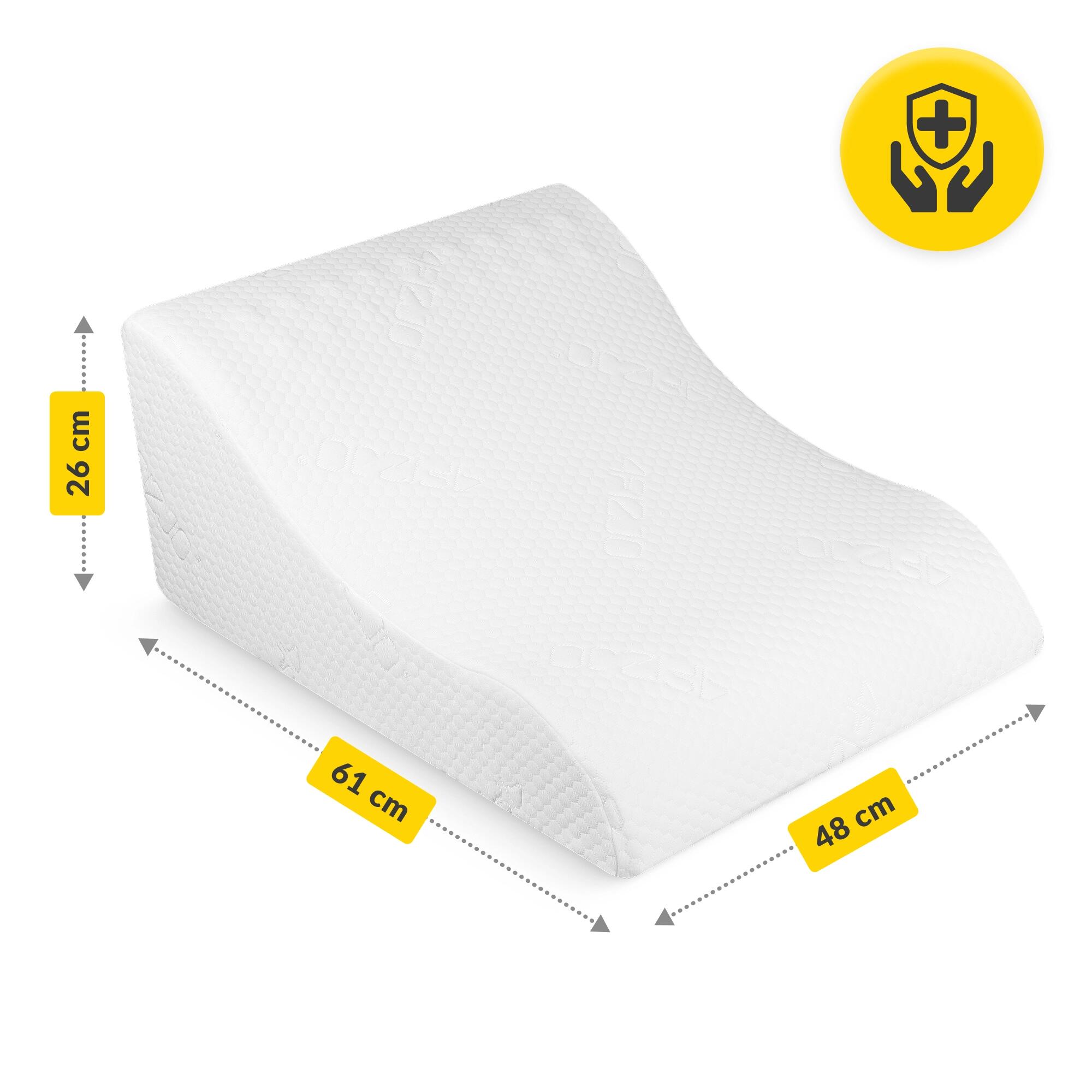 Orthopädisches Kopfkissen Keil PRO 4FIZJO weiß 2/7