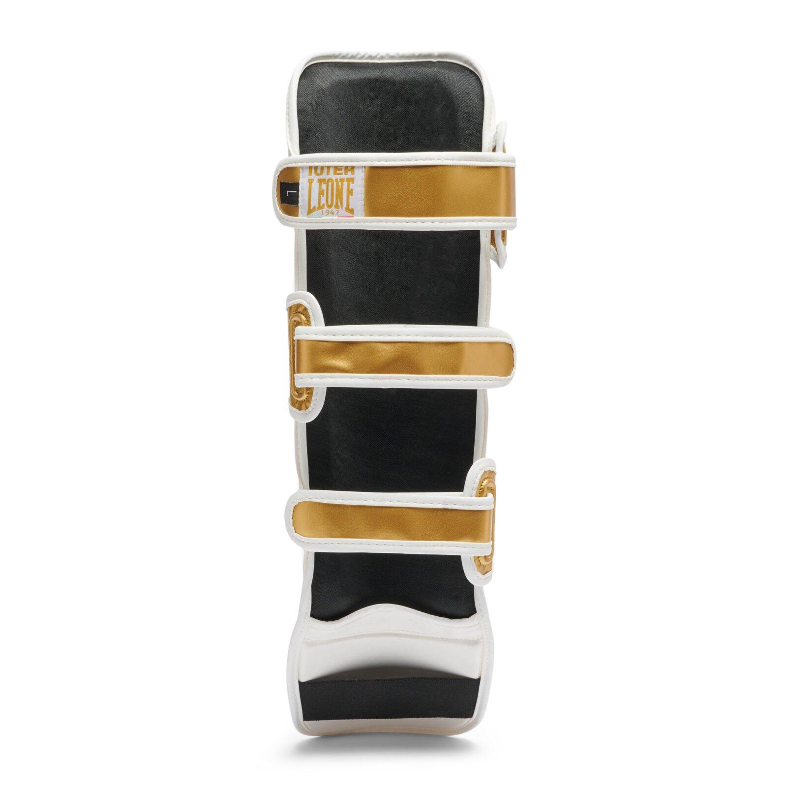 Espinilleras LEONE X IUTER blancas L/XL 4/7